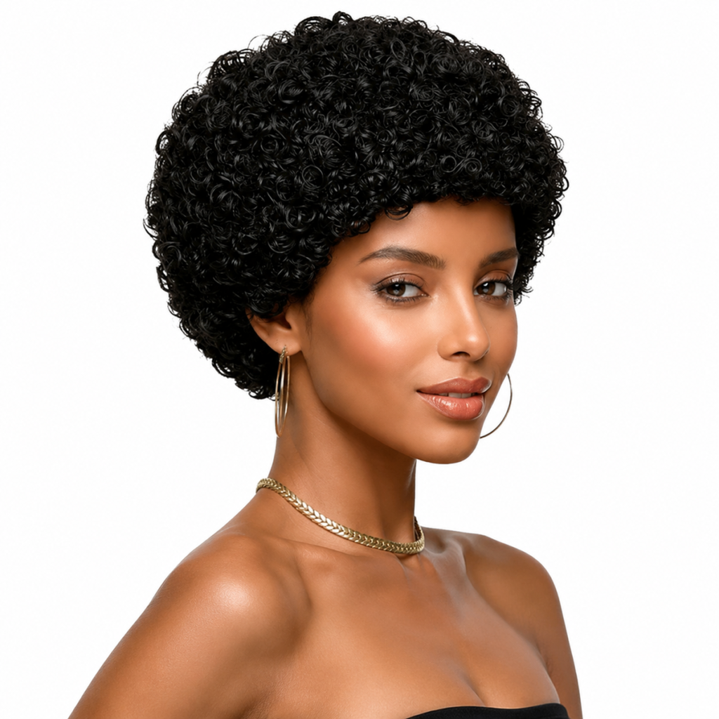 6 Inch Afro Kinky Curly Natural