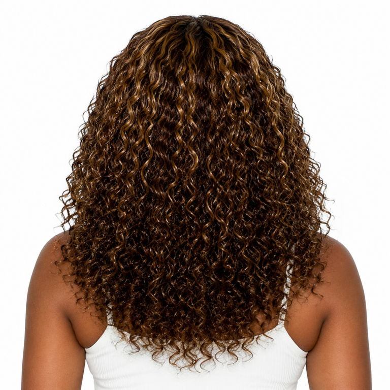 18 Inch Honey Blonde Deep Wave – image 3