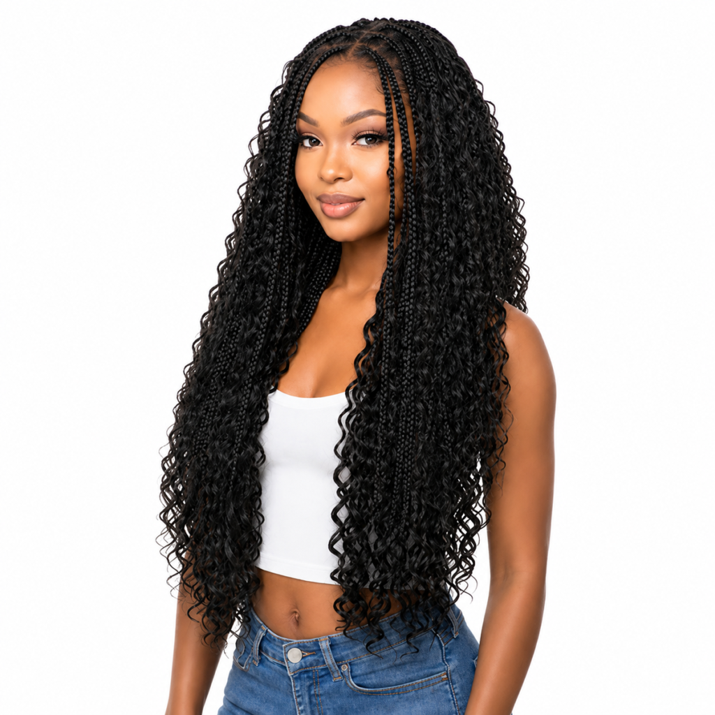 32 Inch Boho Braids Wig