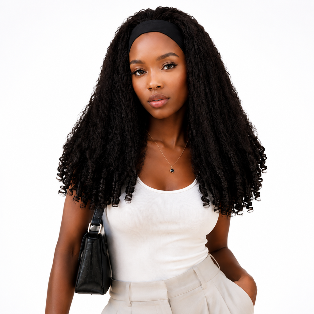 22 Inch Black Boho Faux Locs