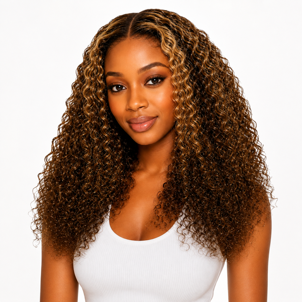 18 Inch Honey Blonde Highlight Deep